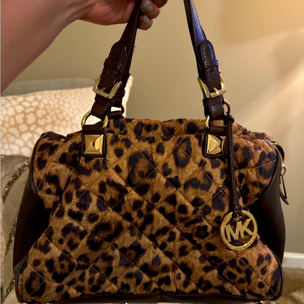 Michael Kors Animal Print Purse